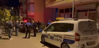 Kartal'da Çatlak Kolonlu Bina Tahliye Edildi