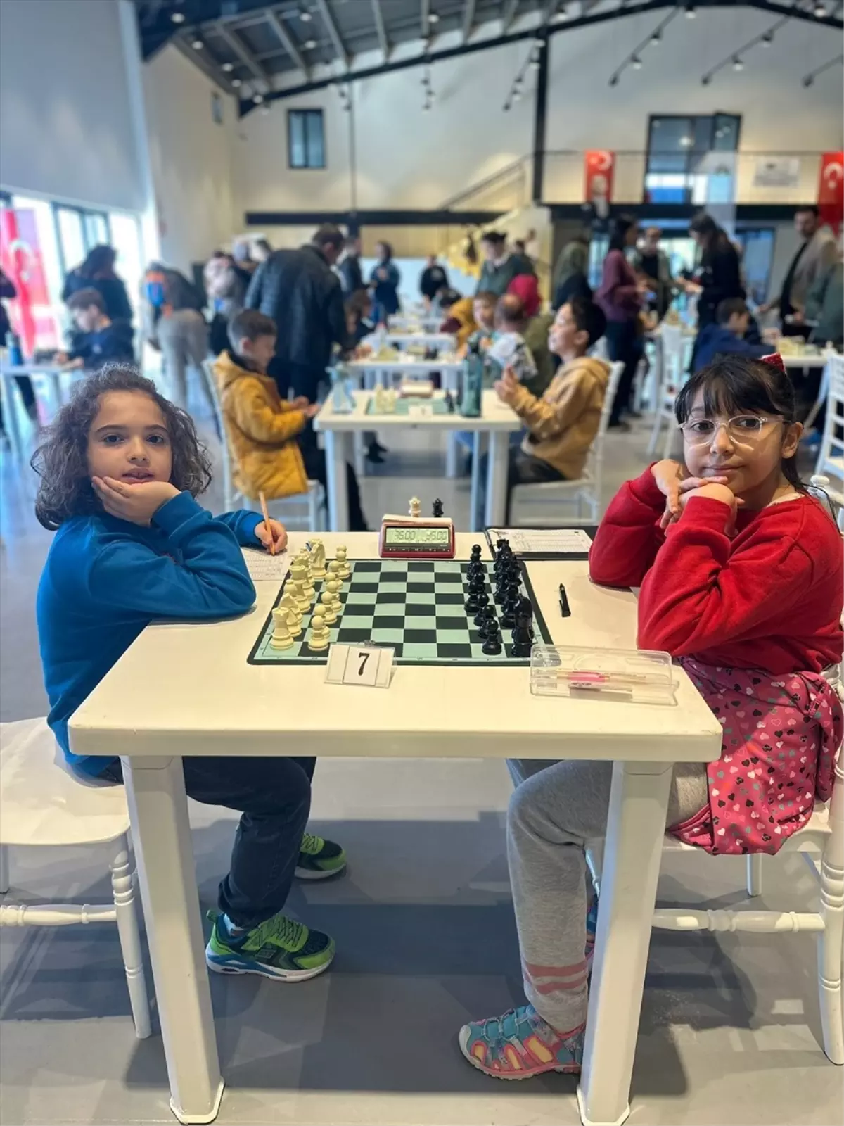 Vize'de Kurtuluş Kupası Satranç Turnuvası Sürüyor