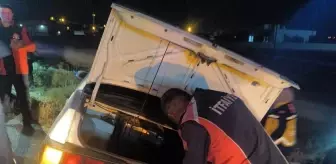 Mardin'de Otomobil Devrildi: 3 Yaralı