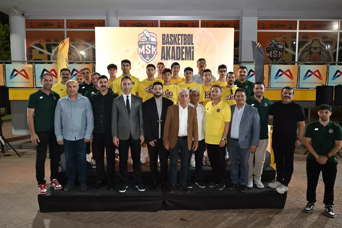 Mersin'de MSK Basketbol Akademisi Lansmanı Gerçekleştirildi