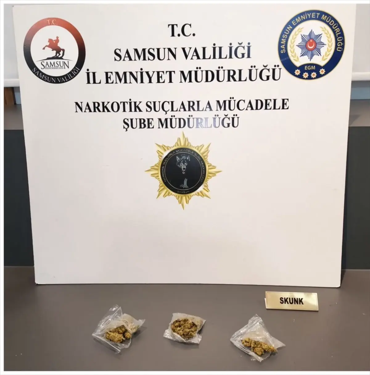 Samsun'da Narkotik Operasyonu: 9 Gözaltı, Uyuşturucu ve Silah Ele Geçirildi