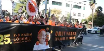 LÖSEV, Lösemili Çocuklar Haftası'nda Farkındalık Yürüyüşü Düzenledi