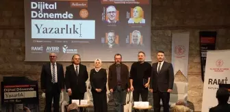 1. Uluslararası Yazarlar Buluşması'nda Yazarlık ve Yapay Zeka Tartışıldı