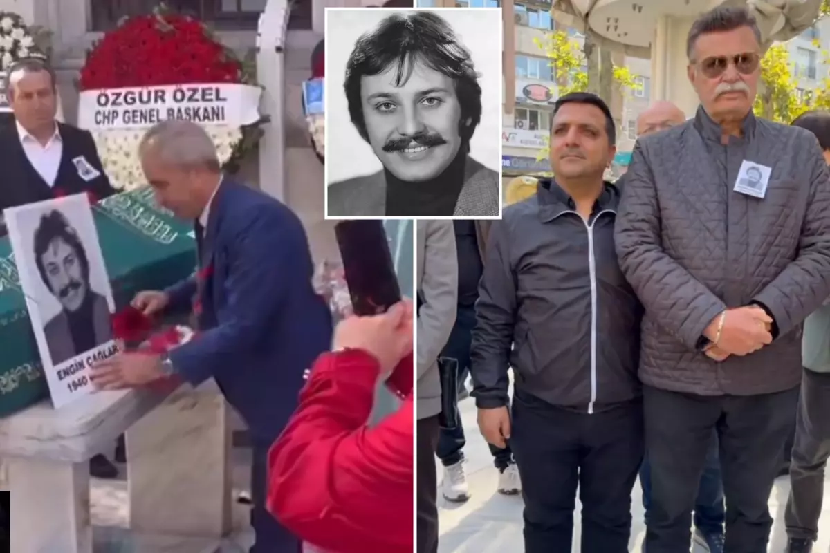 Yeşilçam'ın jönü Engin Çağlar'ın cenazesinde büyük saygısızlık! Fotoğraf için yarışa girdiler