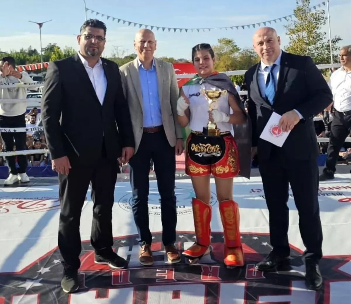 Denizli'de Filistin İçin Kick Boks Gala Müsabakaları Düzenlendi