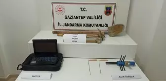 Gaziantep'te Kaçak Kazı Yapan 9 Şüpheli Suçüstü Yakalandı
