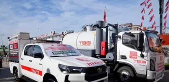 Japonya'dan Giresun Belediyesi'ne Araç Desteği