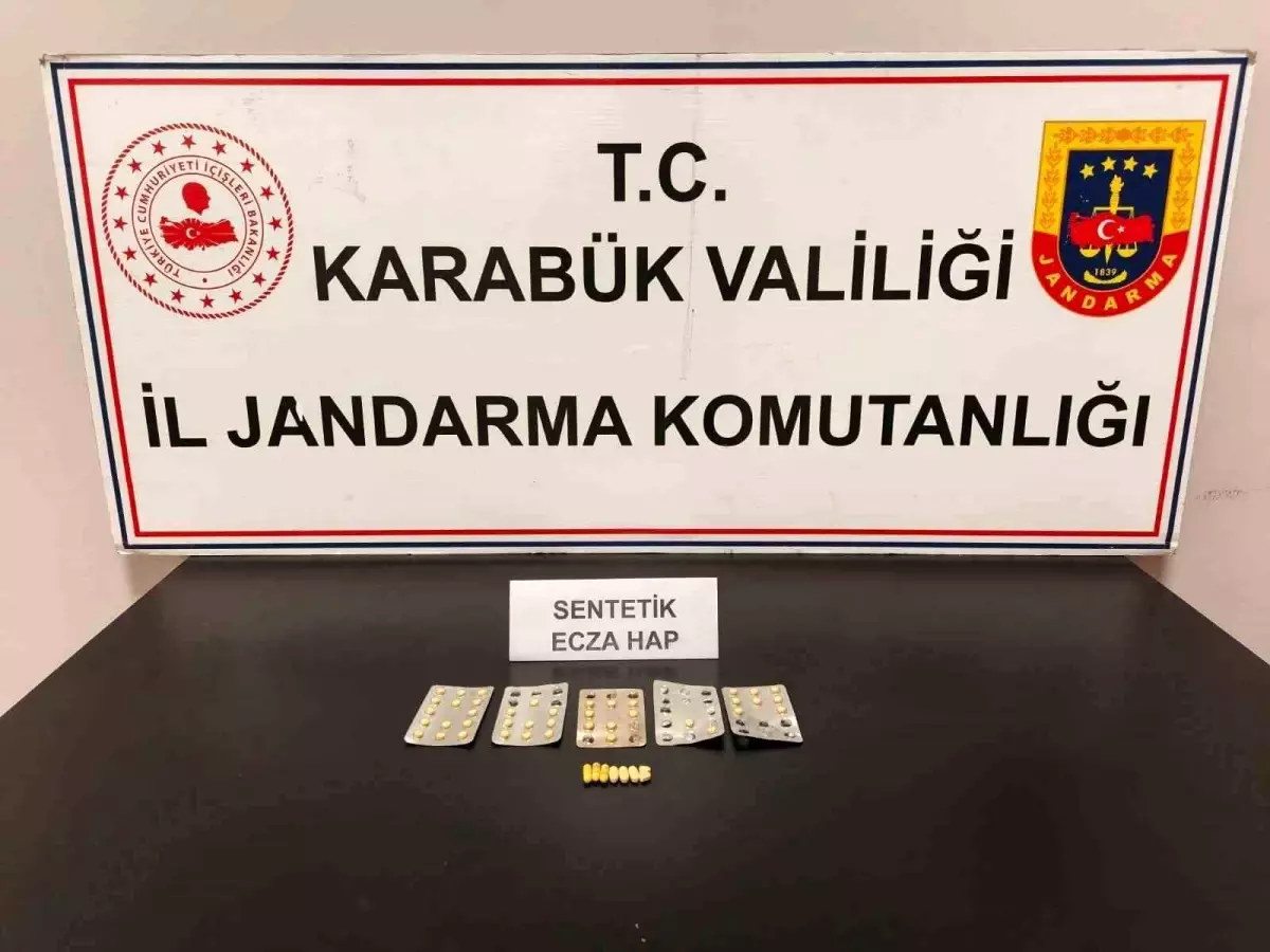 Karabük'te Uyuşturucu Hap Operasyonu: 47 Adet Ele Geçirildi