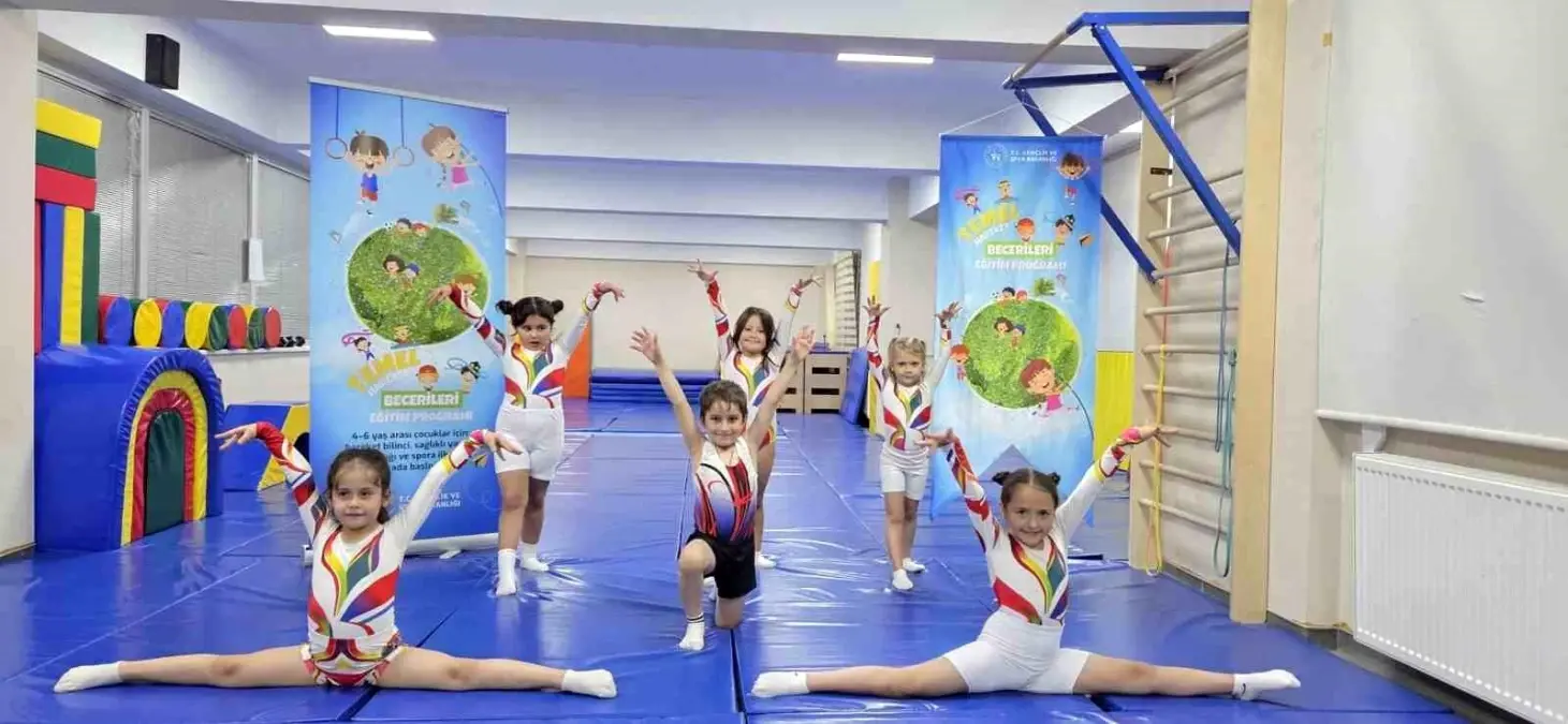 Eskişehir'de Minik Sporcular Temel Hareket Becerileri Eğitim Programı'nda Eğlenceli Öğrenme