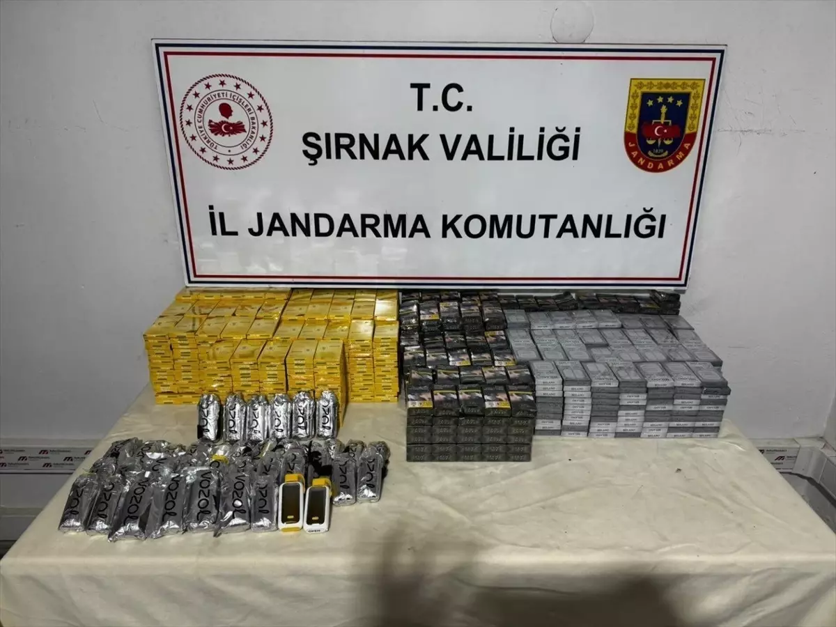 Şırnak'ta Kaçakçılık Operasyonunda 55 Şüpheli Yakalandı