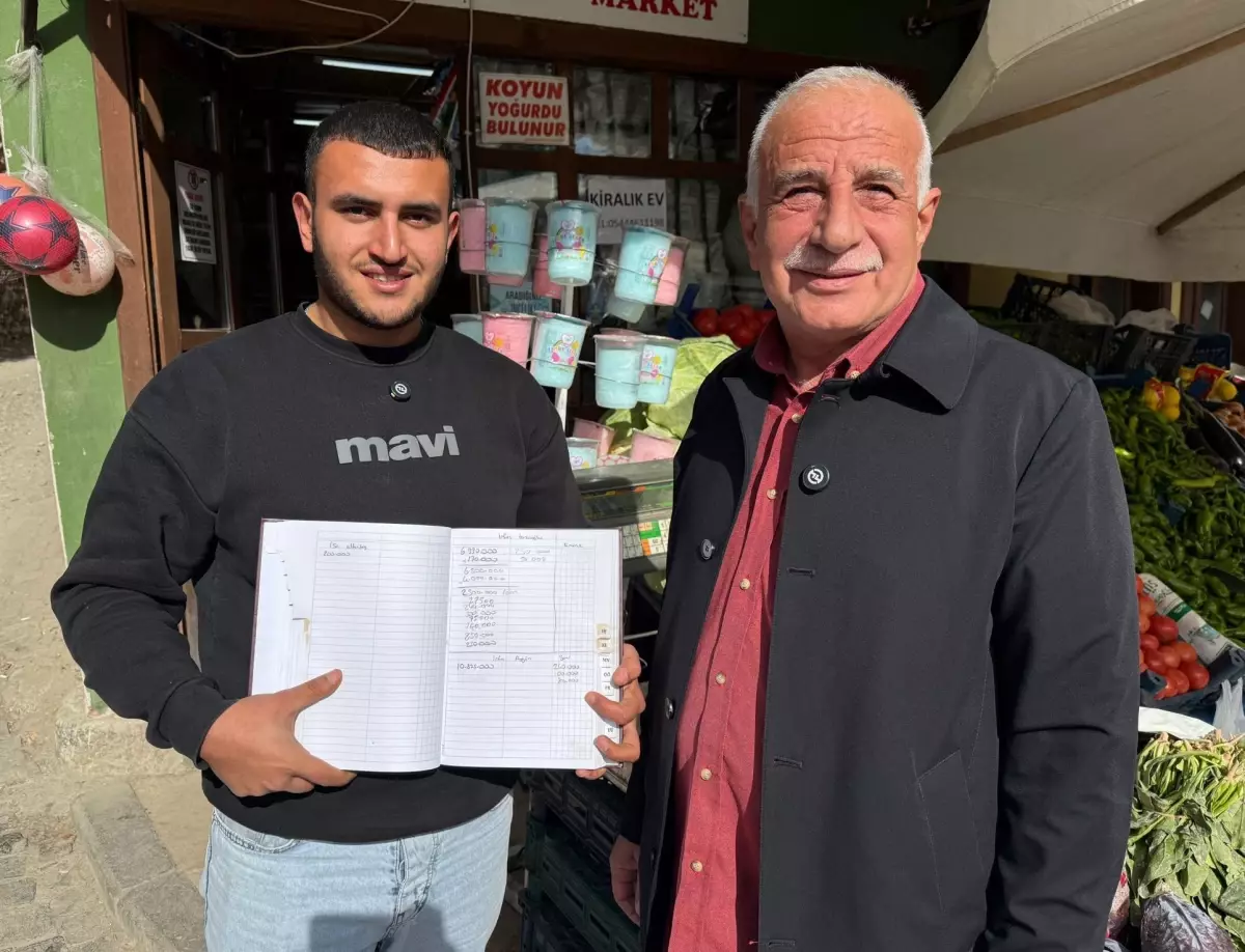 Tokat'ta Hayırsever, Bakkalın Veresiye Defterini Kapatttı