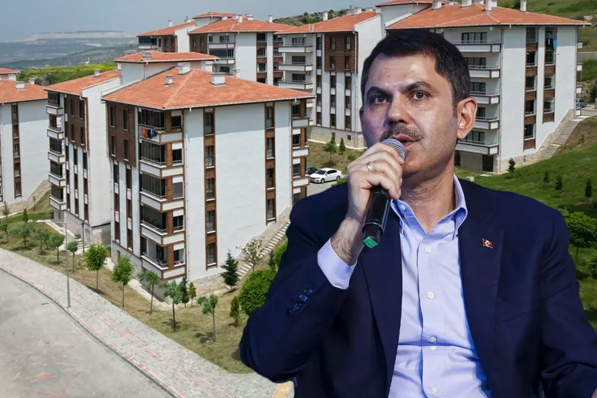 Bakan Kurum duyurdu! Yüzyılın Konut Projesi'nde 18-30 yaş arasına 'aile evi' şartı