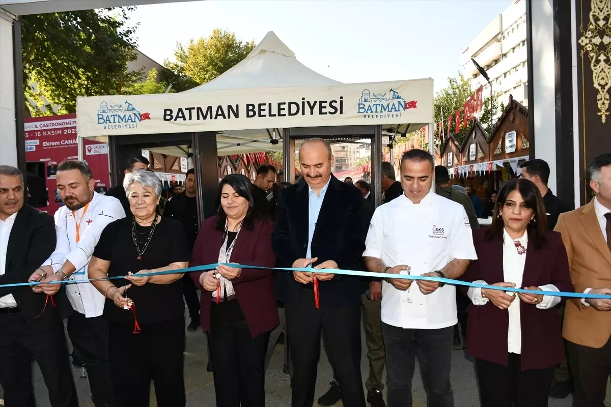 Batman'da 3. Gastronomi Fuarı Açıldı
