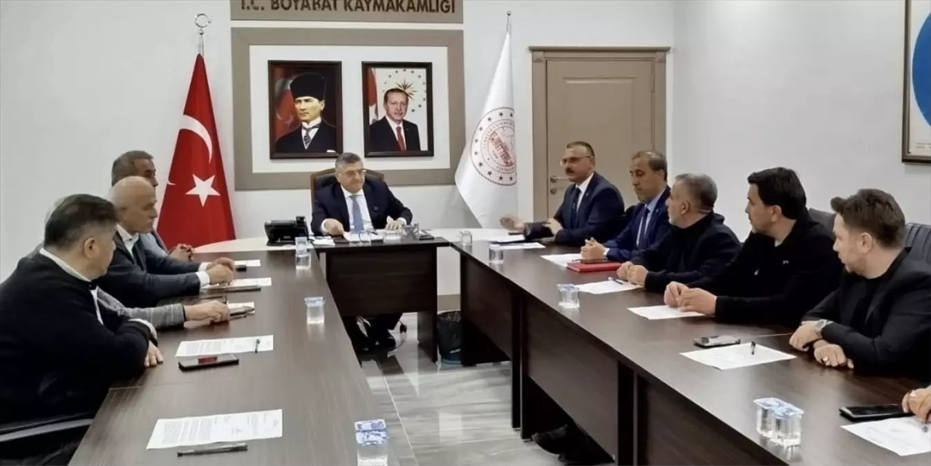 Boyabat'ta Organize Sanayi Bölgesi Toplantısı Yapıldı