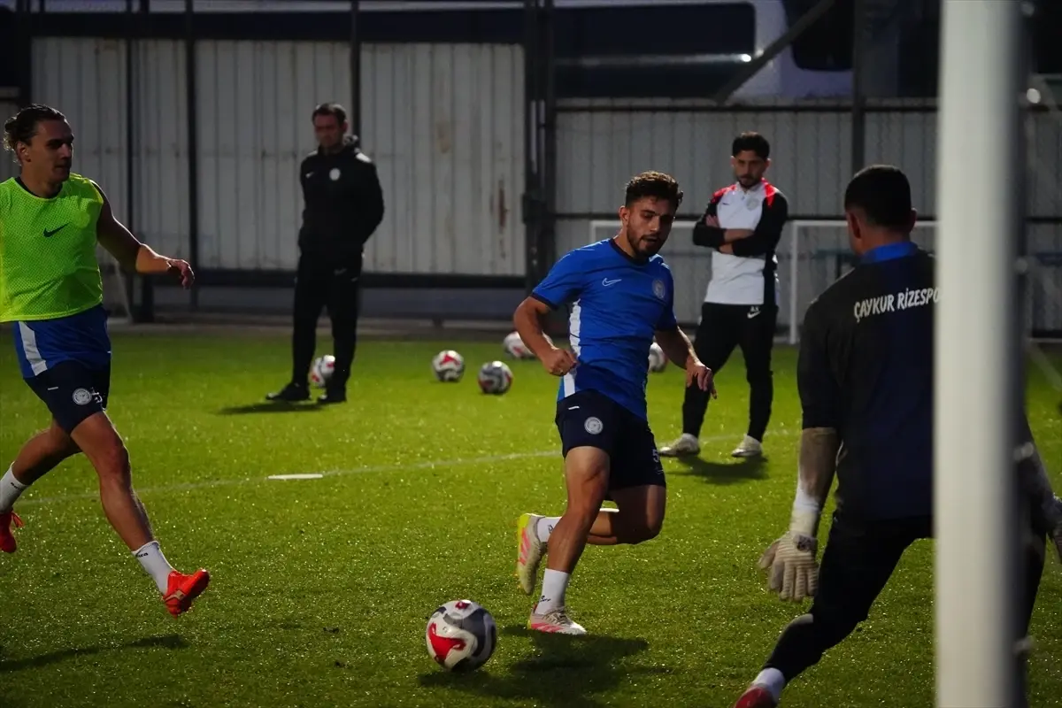 Çaykur Rizespor, Gaziantep FK Maçına Hazırlanıyor