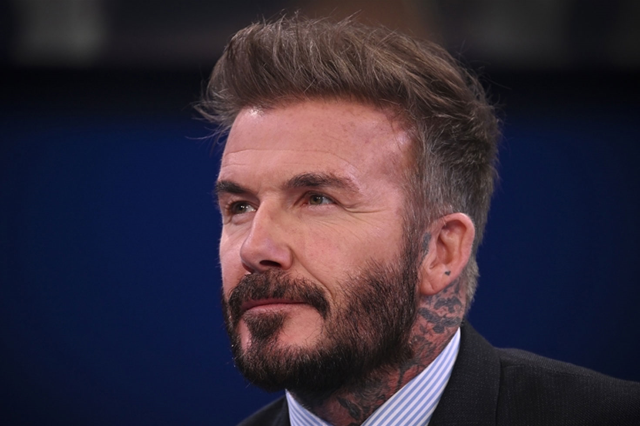 David Beckham was awarded the title of knight