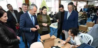Edirne Valisi Yunus Sezer, Kadınların Üretim Atölyesini Ziyaret Etti