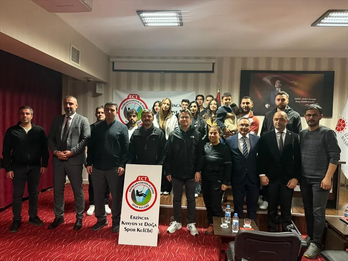 Erzincan'da Doğa Sporları Kulübü Genel Kurulu Gerçekleştirildi