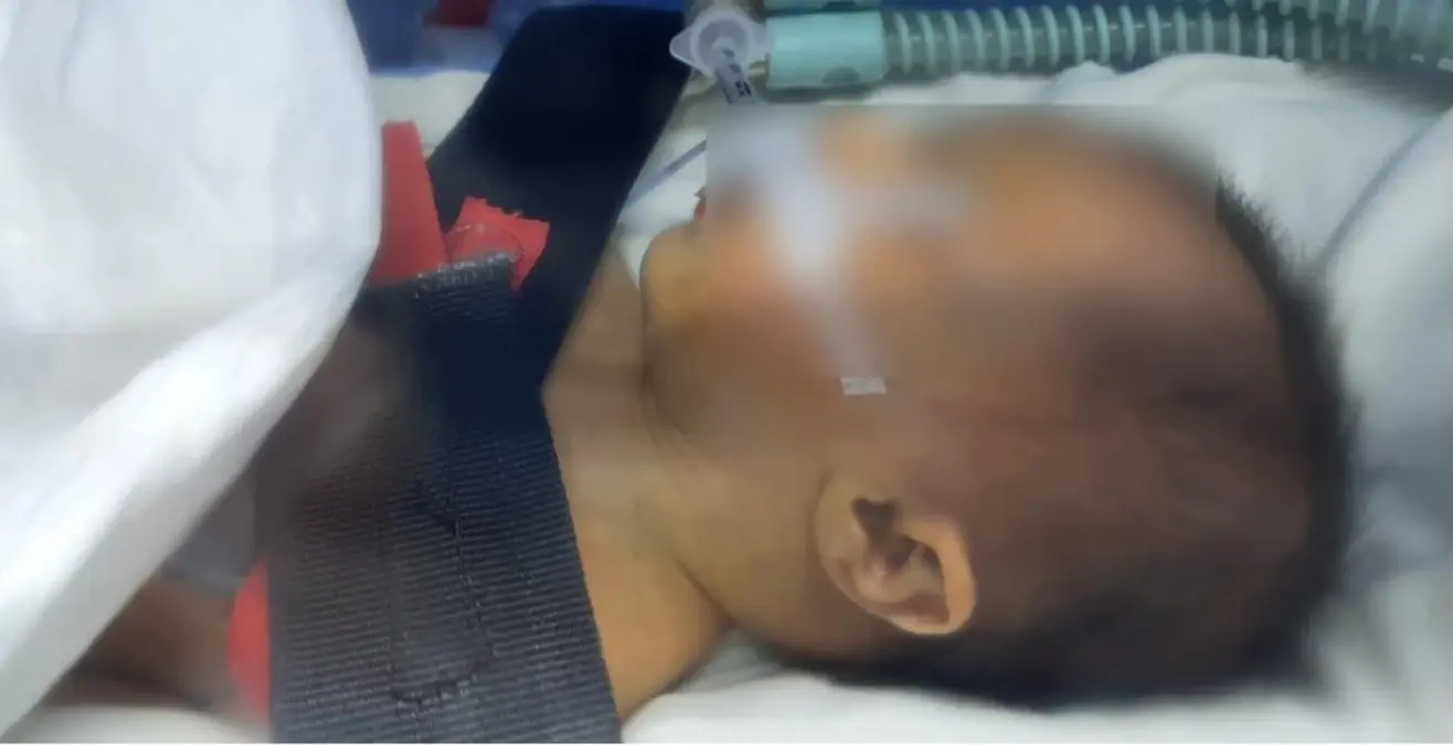 Hastanede düşürüldüğü iddia edilen Ahsen bebek hayatını kaybetti; 6 sağlık çalışanına dava