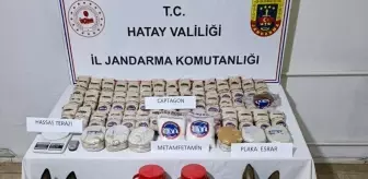 Reyhanlı'da 100 Bin Uyuşturucu Hap ve Esrar Ele Geçirildi