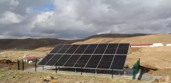 Bingöl'ün Karlıova İlçesinde Güneş Enerji Sistemleri Kuruldu