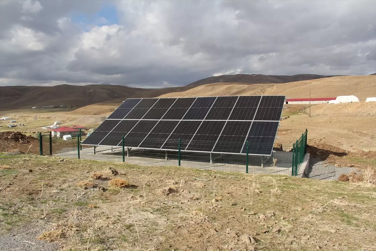 Bingöl'ün Karlıova İlçesinde Güneş Enerji Sistemleri Kuruldu