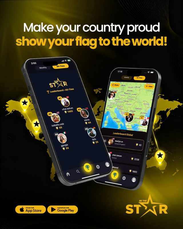 Makedonya'dan dünyaya parlayan bir sahne: Be The Star, 37 ülkede 5 bin kullanıcıya ulaştı