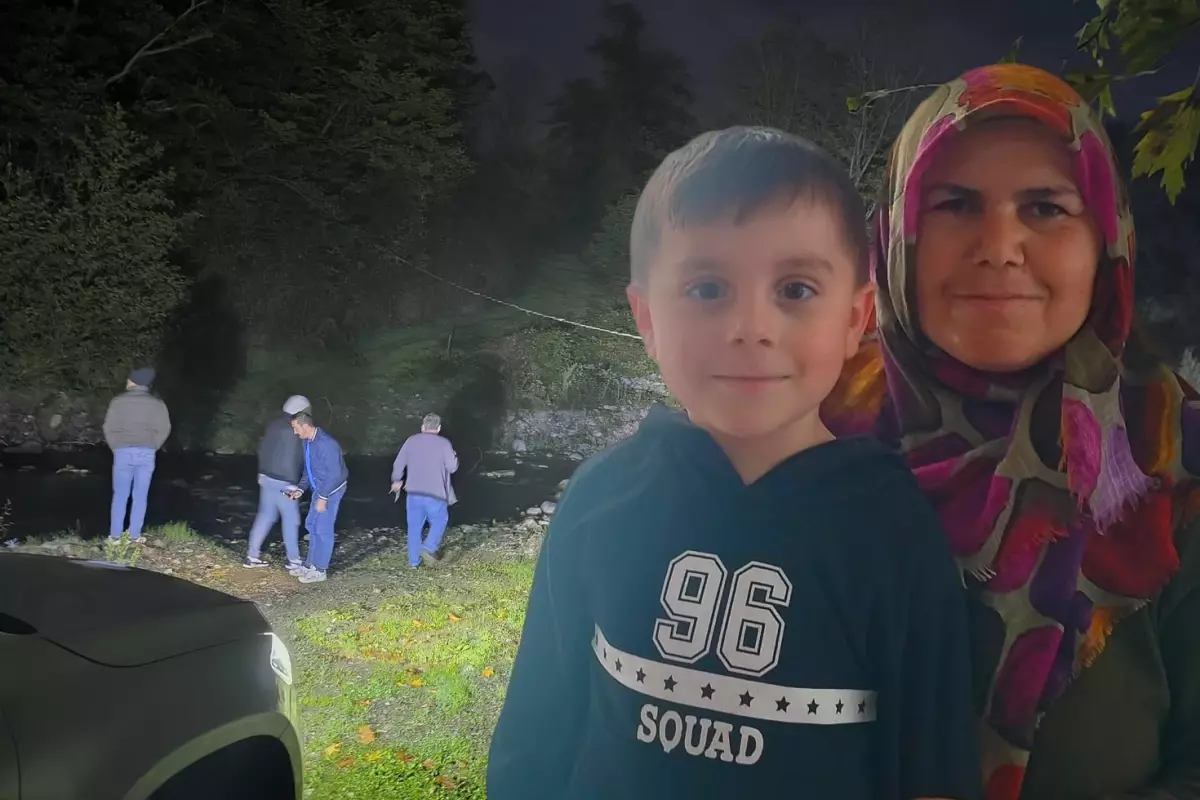 Mantar toplamak için evden çıkan anne ve oğlu sırra kadem bastı