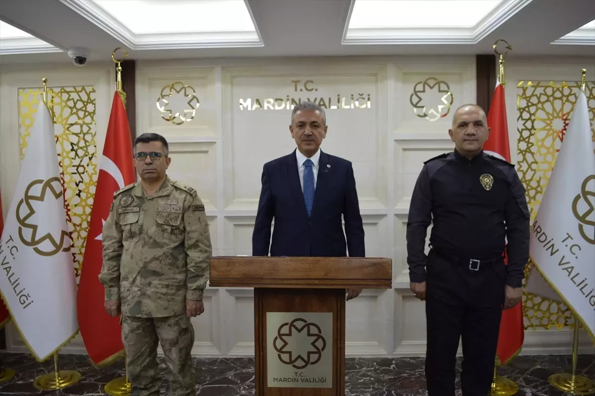 Mardin'de Asayiş ve Güvenlik Değerlendirme Toplantısı Yapıldı