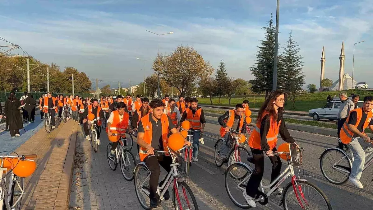 OMÜ'de Lösemili Çocuklar İçin Bisiklet Turu Düzenlendi