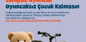 Tokat Belediyesi'nden 'Sahipsiz Oyuncak' Kampanyası