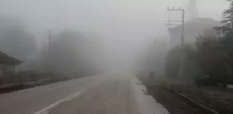 Tokat'ın Yeşilyurt İlçesinde Yoğun Sis Etkili