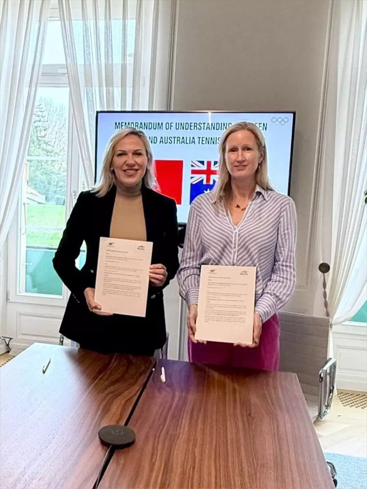 Türkiye ve Avustralya Tenis Federasyonları Arasında İş Birliği Protokolü İmzalandı