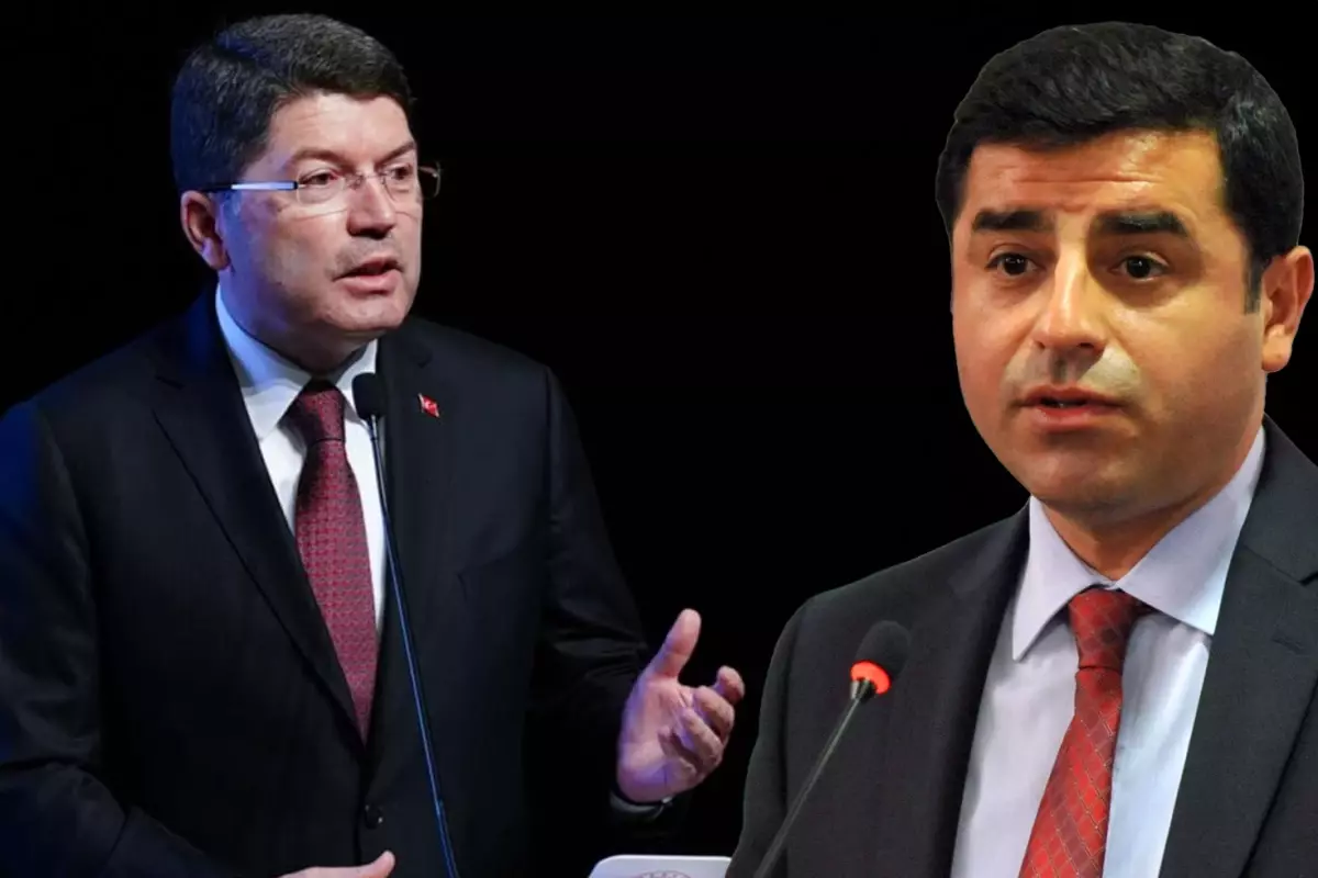 Adalet Bakanı Tunç: Selahattin Demirtaş kararı kesinleşti, mahkeme değerlendirecek