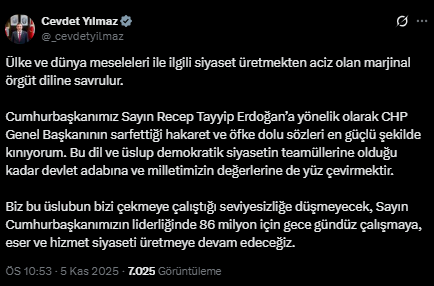 AK Party Spokesperson Çelik's strong reaction to Özgür Özel: We will give the clearest response