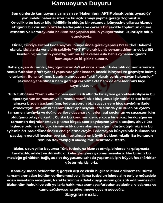 bahis gerekcesiyle pfdk ye sevk edilen 152 19223780 8141 m