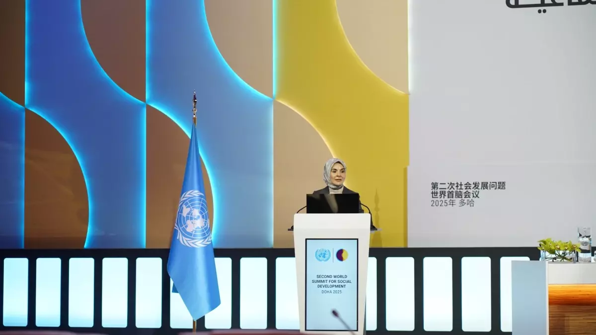 Bakan Göktaş, 2'nci Dünya Sosyal Kalkınma Zirvesi genel kuruluna hitap etti