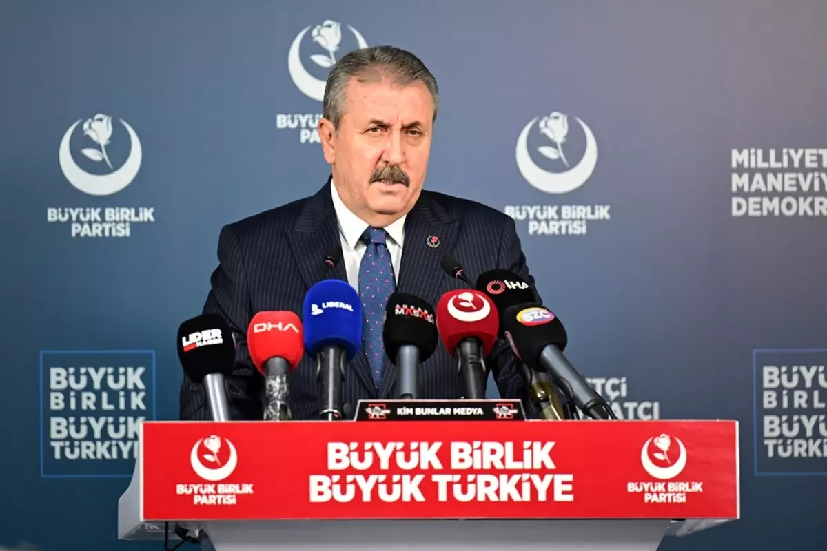 BBP lideri Mustafa Destici'den Demirtaş itirazı