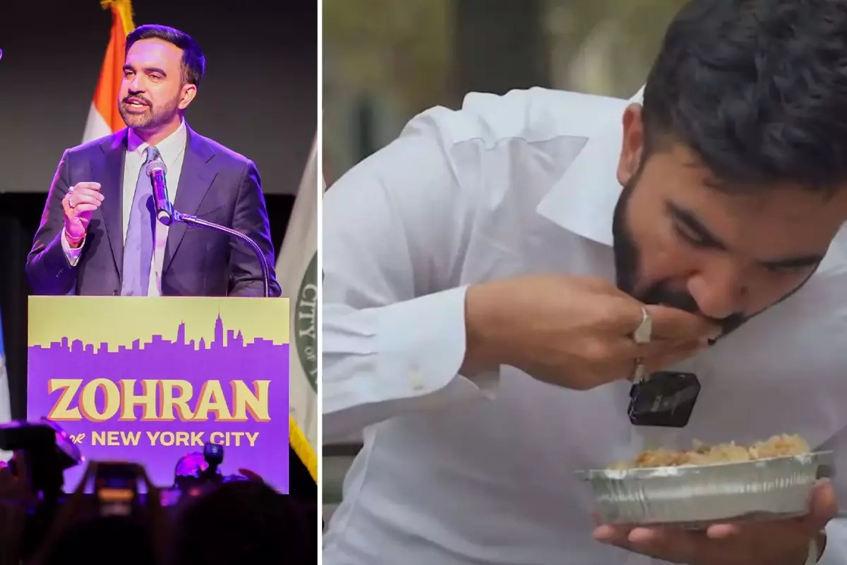 Seçim zaferinin ardından Mamdani'nin eliyle yemek yediği anlar yeniden gündem oldu