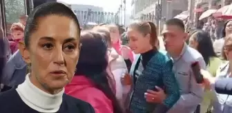 Meksika Devlet Başkanı Sheinbaum canlı yayında tacize uğradı