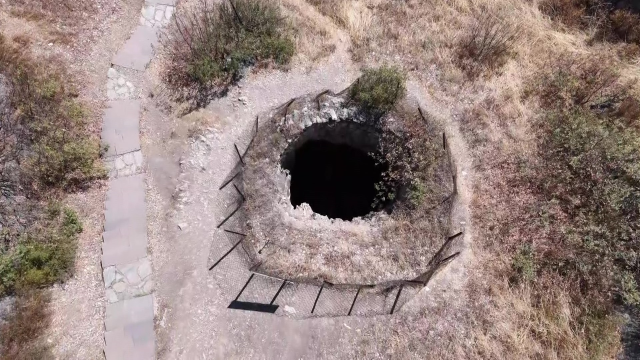 amasya da defineciler tarafindan kazilan tunel 19225764 8812 m