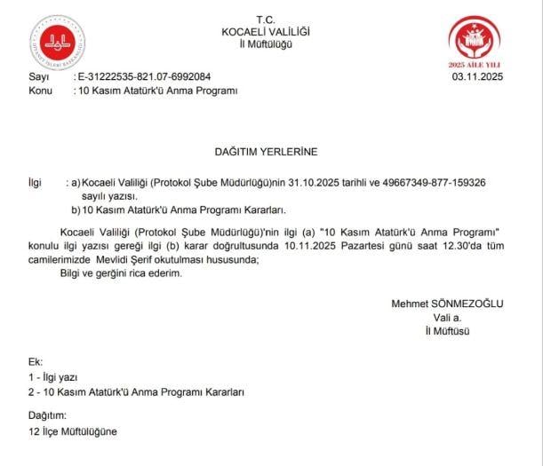 The recitation of Mevlid for Atatürk disturbed Mehmet Boynukalın