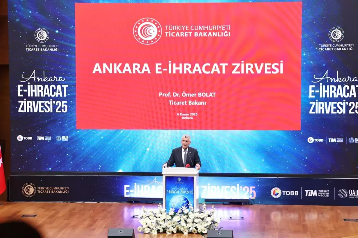 Bakan Bolat'tan e-ihracat destek paketi müjdesi