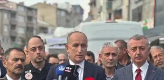 Bakan Yardımcısı Bulut, Kocaeli'de çöken apartmanın bulunduğu bölgede inceleme yaptı Açıklaması