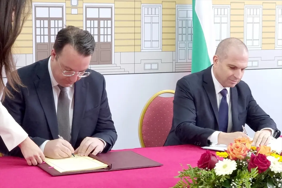 Bulgaristan ve Kuzey Makedonya, Ortak Demiryolu Tüneli İçin Anlaşma İmzaladı