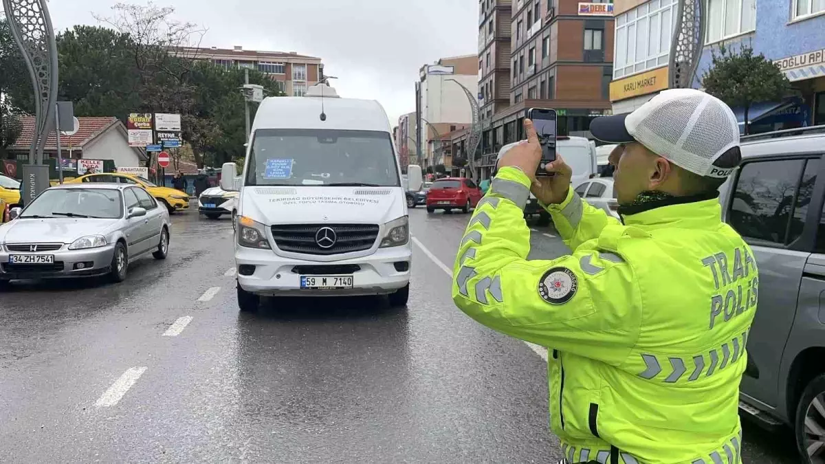 Kapaklı'da Hatalı Park Eden 3 Bin 554 Sürücüye 3.7 Milyon TL Ceza