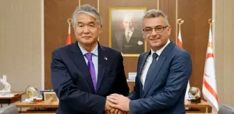 KKTC Cumhurbaşkanı Erhürman TÜRKSOY Genel Sekreteri Raev'i kabul etti