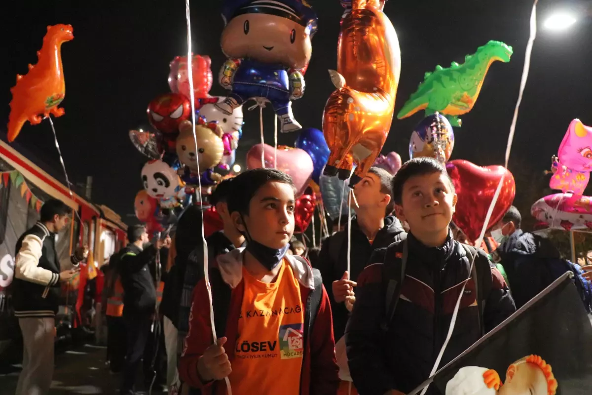 Lösemili Çocuklar İçin Umut Treni Kayseri'ye Ulaştı