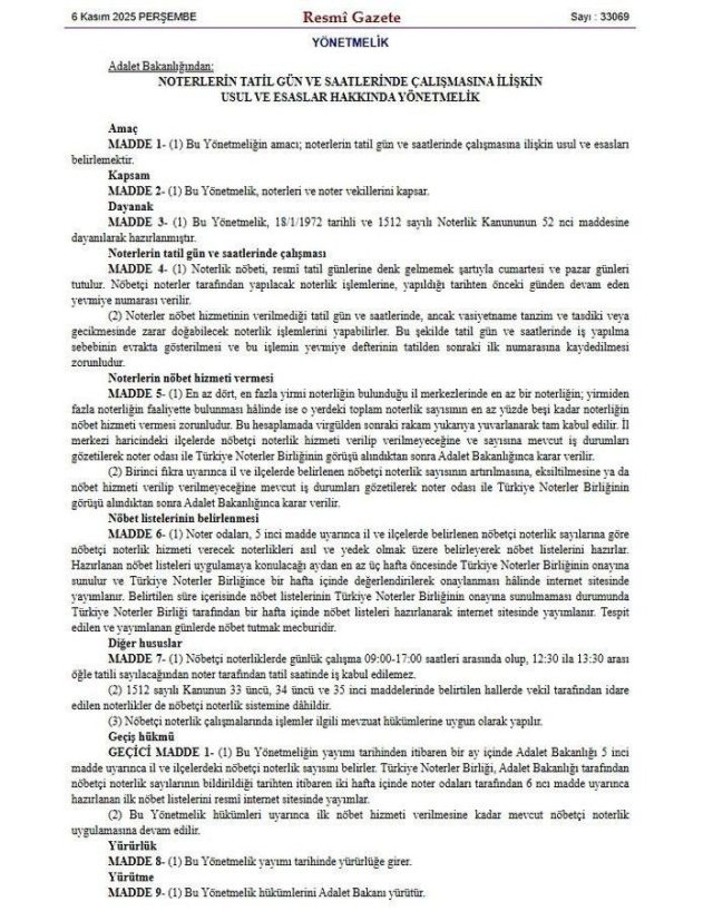 noterlikte yeni donem hafta sonu nobetleri 19224261 9392 m