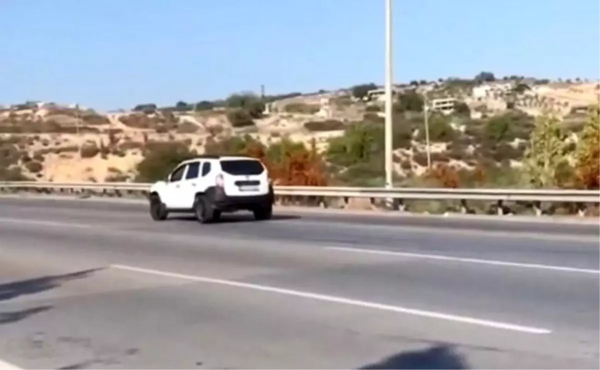 Mersin'de Otoyolda Geri Giden Sürücüye 9 Bin TL Ceza